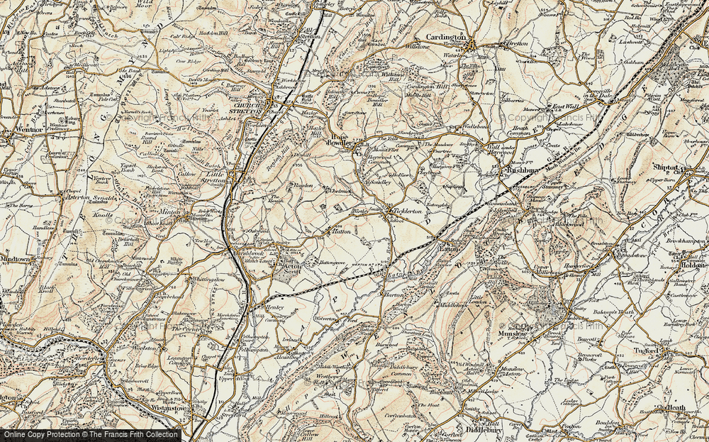 Old Map of Birtley, 1902-1903 in 1902-1903