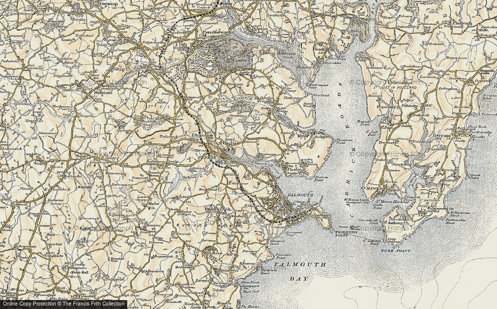 Old Map of Bissom, 1900 in 1900