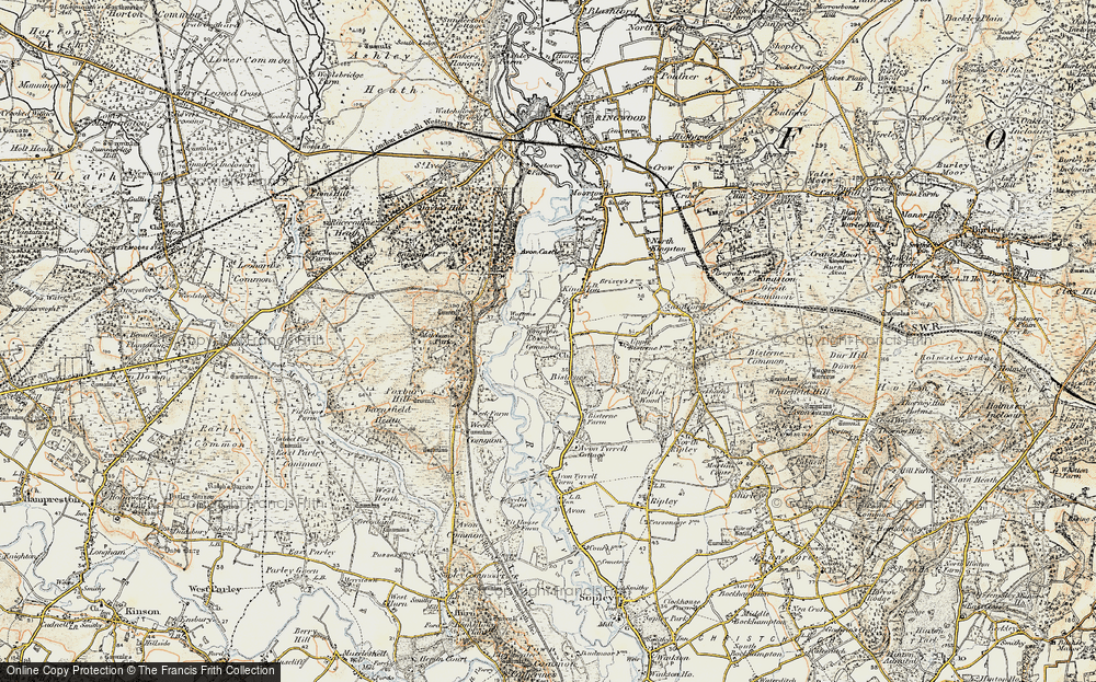 Old Map of Bisterne, 1897-1909 in 1897-1909