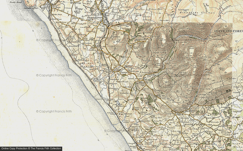 Old Map of Blackbeck, 1903-1904 in 1903-1904