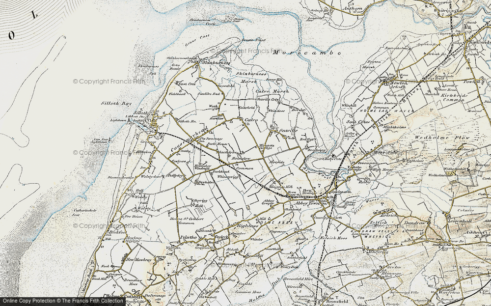 Old Map of Blackdyke, 1901-1904 in 1901-1904