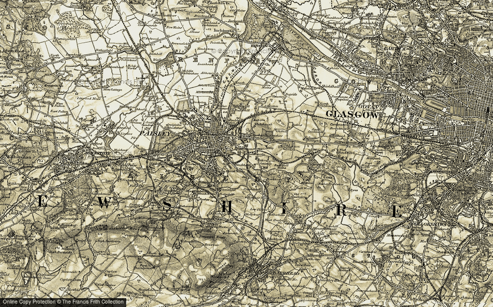 Old Map of Blackhall, 1905 in 1905