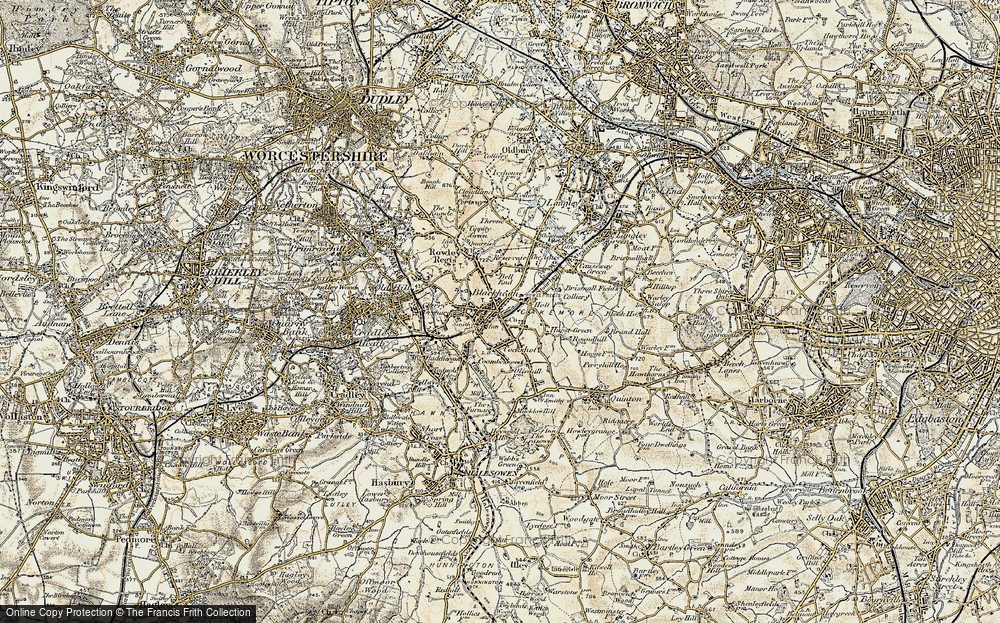 Old Map of Blackheath, 1902 in 1902