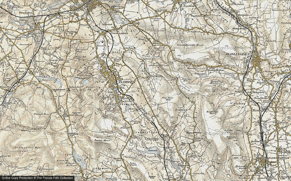 Old Map of Blacksnape, 1903 in 1903