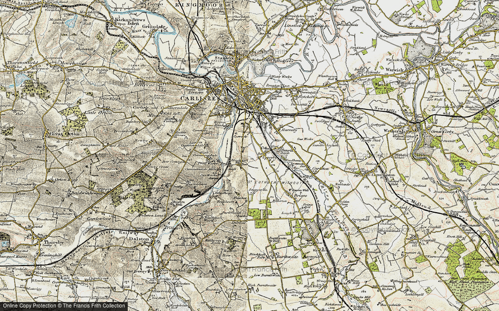 Old Map of Blackwell, 1901-1904 in 1901-1904