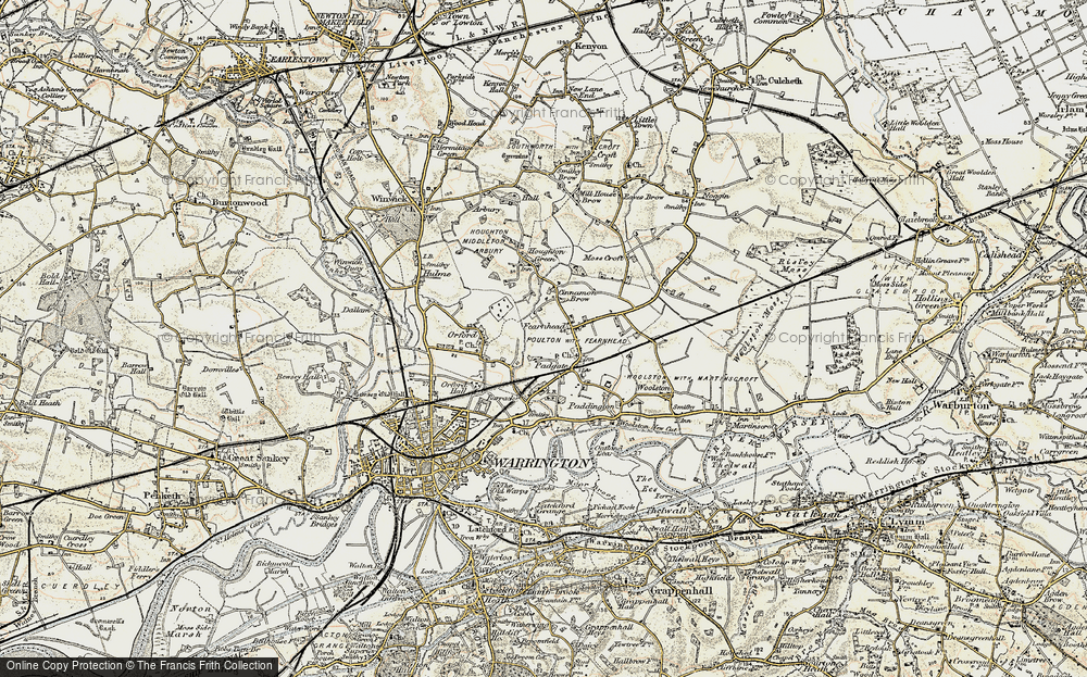 Old Map of Blackwood, 1903 in 1903