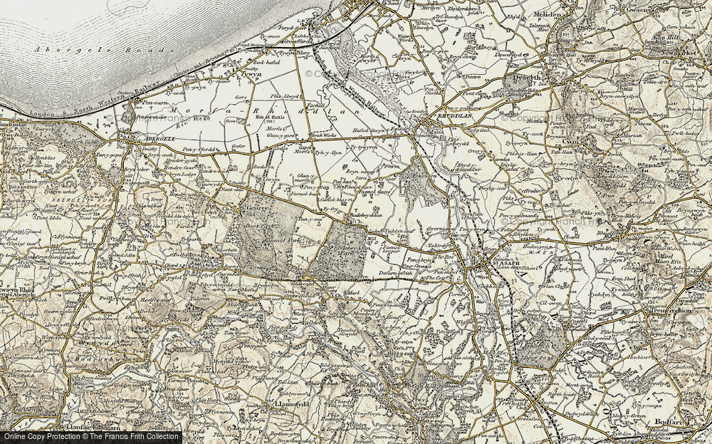 Old Map of Bodelwyddan, 1902-1903 in 1902-1903