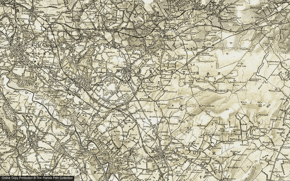 Old Map of Bogside, 1904-1905 in 1904-1905