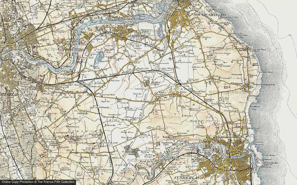 Boldon Colliery, 1901-1904