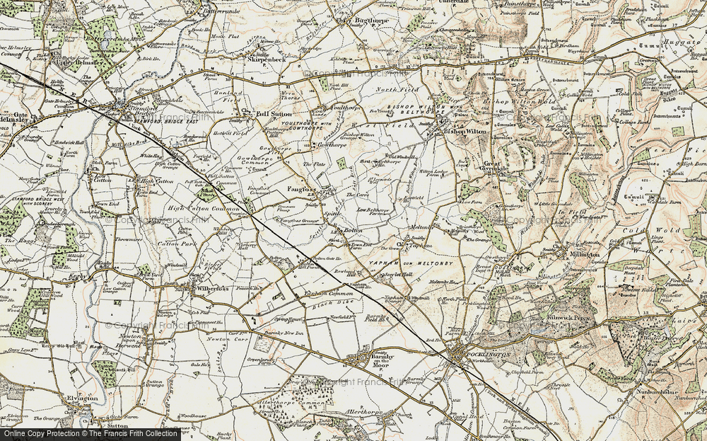 Old Map of Bolton, 1903 in 1903