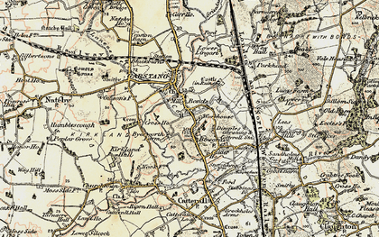 Old map of Ringing Hill in 1903-1904