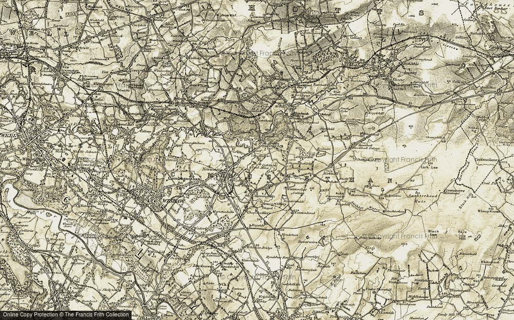Old Map of Bonkle, 1904-1905 in 1904-1905