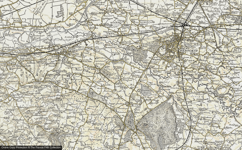 Old Map of Booth Bank, 1902-1903 in 1902-1903