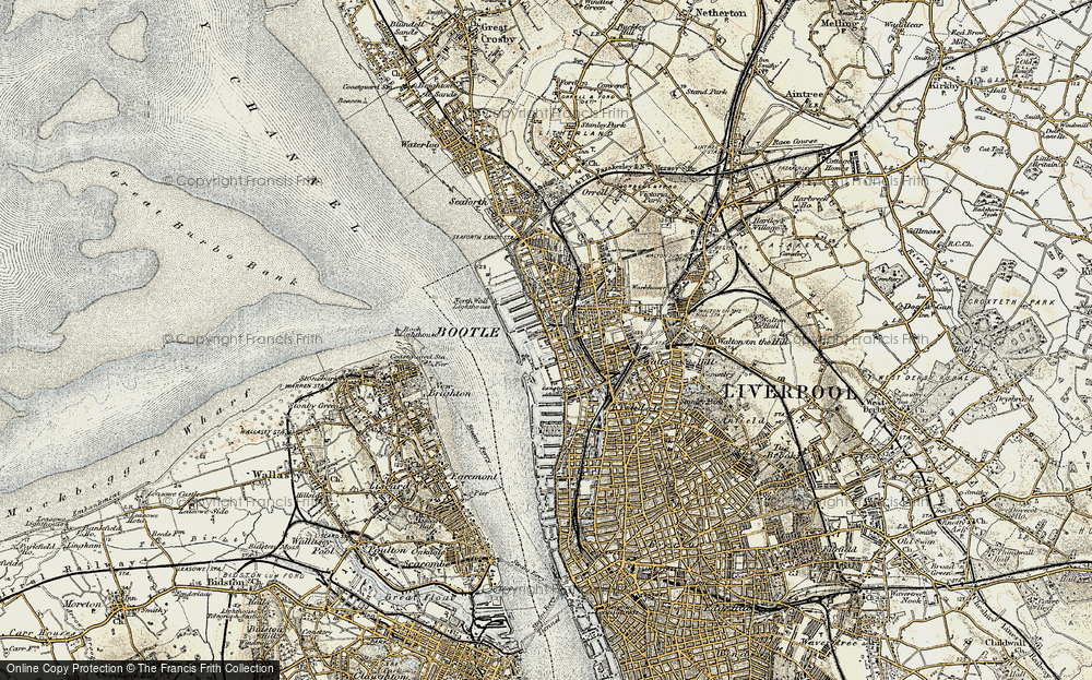 Old Map of Bootle, 1902-1903 in 1902-1903