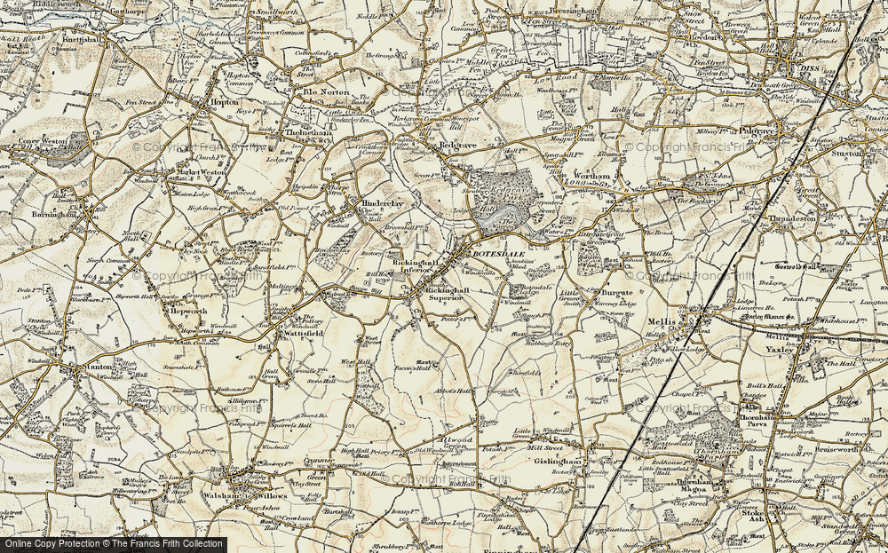 Botesdale, 1901