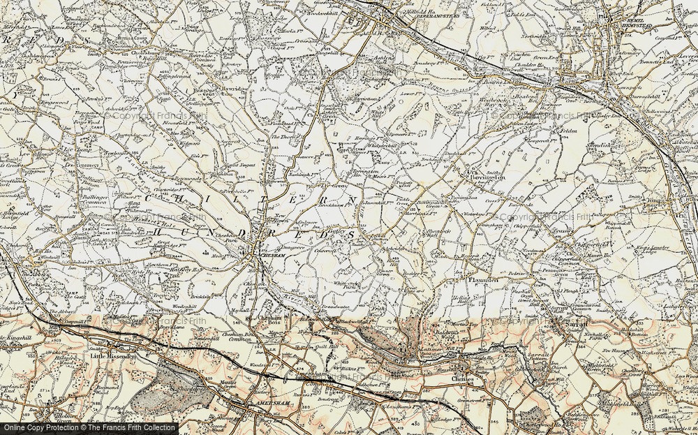 Old Map of Botley, 1897-1898 in 1897-1898