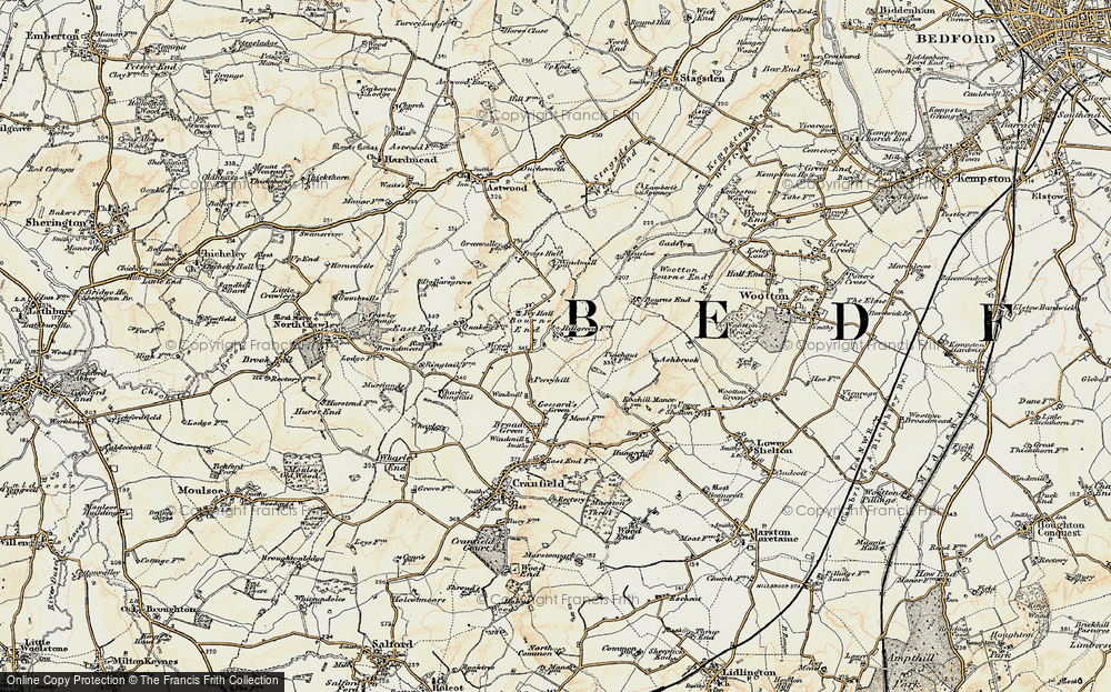 Old Map of Bourne End, 1898-1901 in 1898-1901