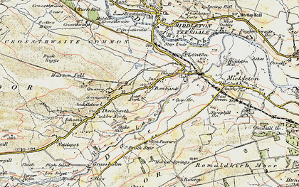 Old map of Bowbank in 1903-1904