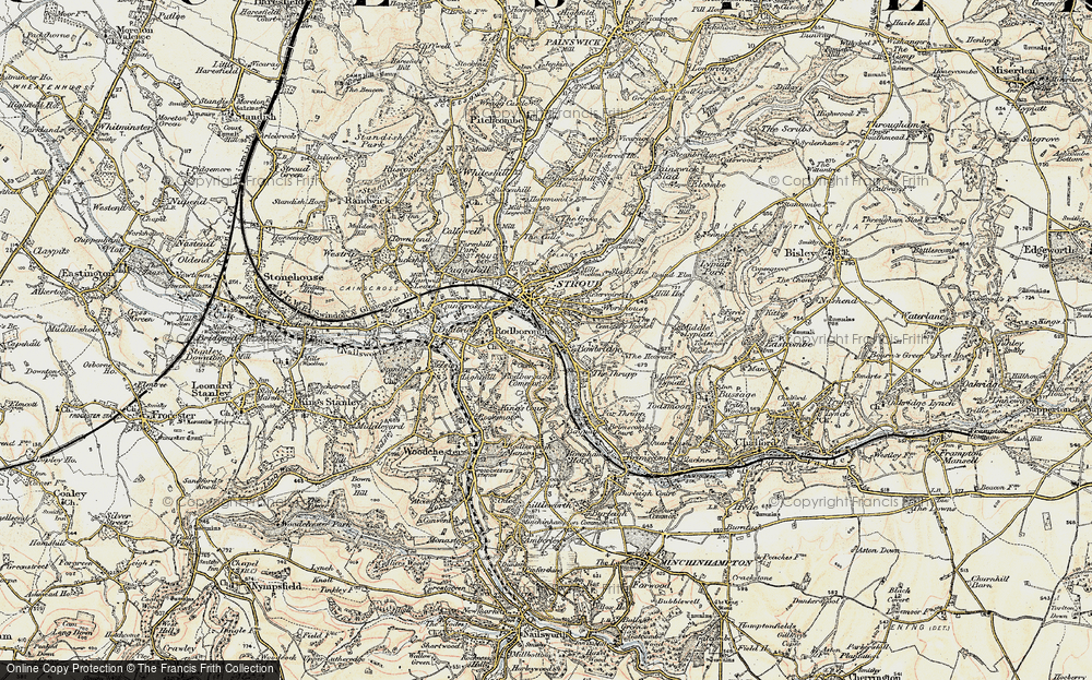 Old Map of Bowbridge, 1898-1900 in 1898-1900