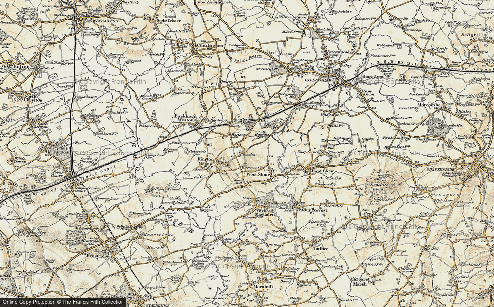 Old Map of Bowden, 1897-1909 in 1897-1909