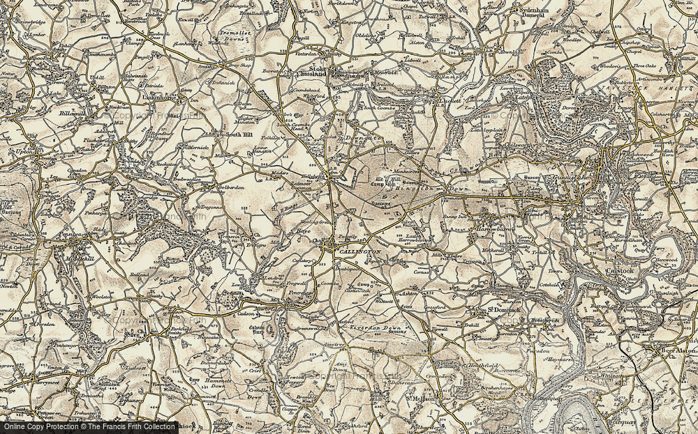 Old Map of Bowling Green, 1899-1900 in 1899-1900