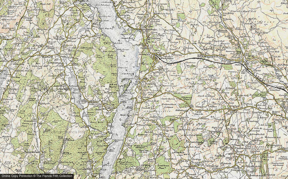 Old Map of Bowness-On-Windermere, 1903-1904 in 1903-1904