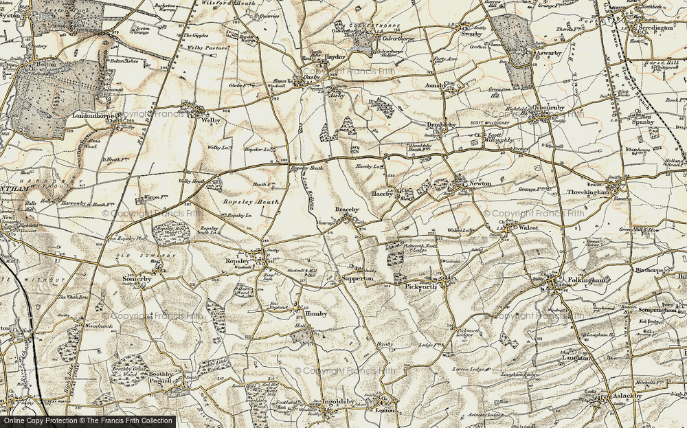 Braceby, 1902-1903