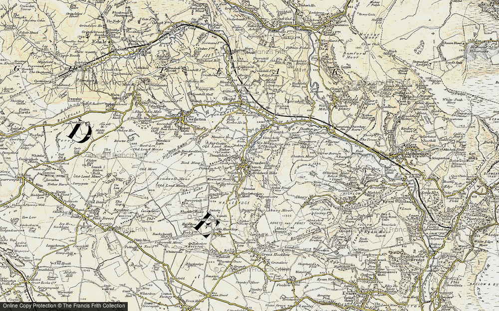 Old Map of Bradwell, 1902-1903 in 1902-1903