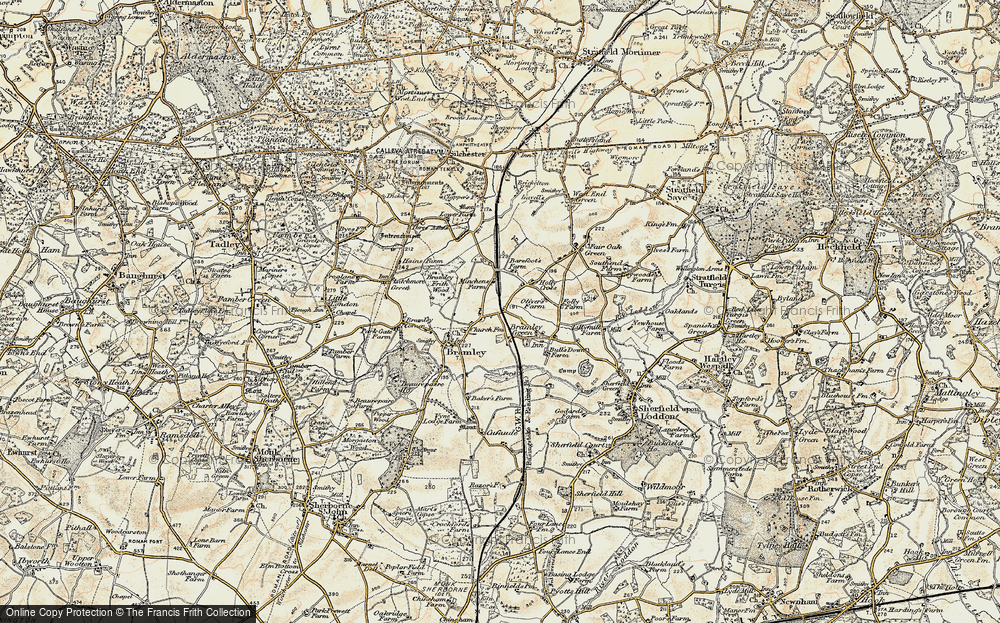 Old Map of Bramley, 1897-1900 in 1897-1900