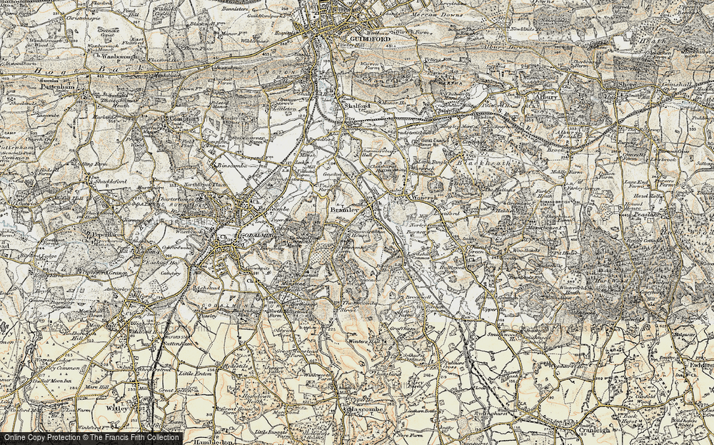 Old Map of Bramley, 1897-1909 in 1897-1909