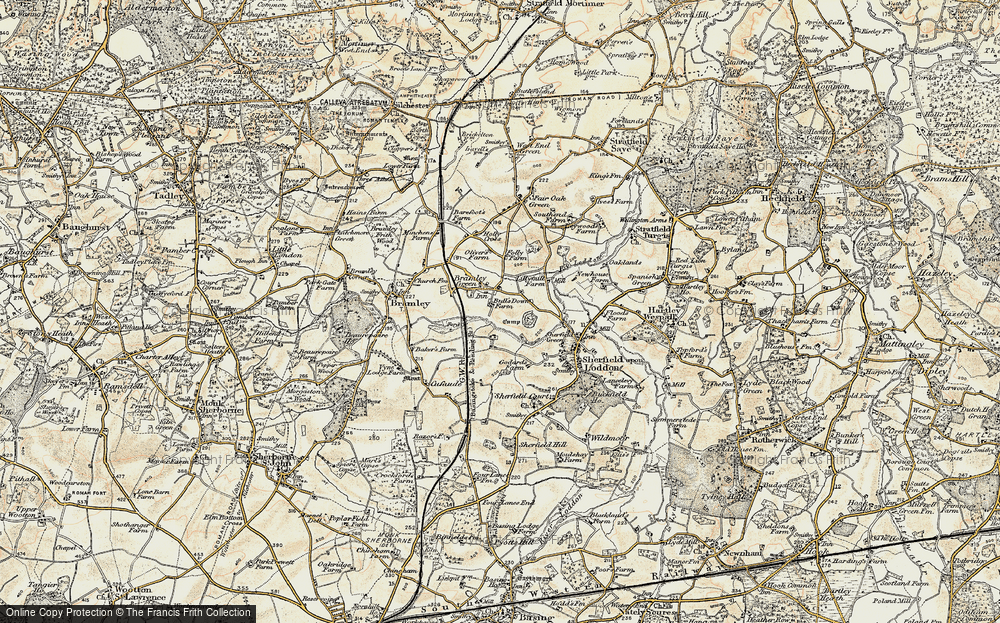 Old Map of Bramley Green, 1897-1900 in 1897-1900
