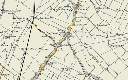 Old map of Brandon Creek in 1901