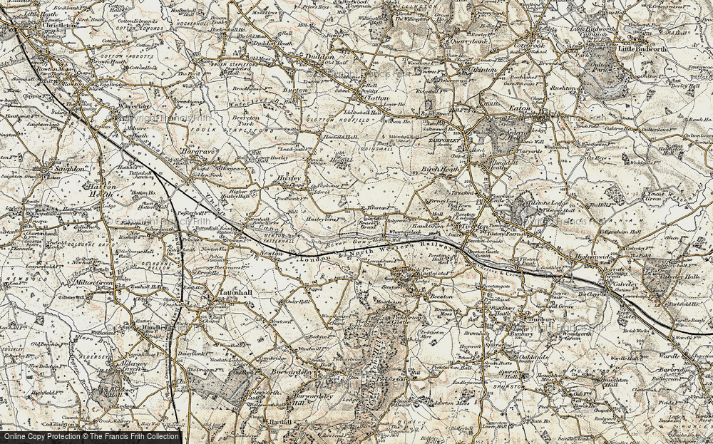 Old Map of Brassey Green, 1902-1903 in 1902-1903