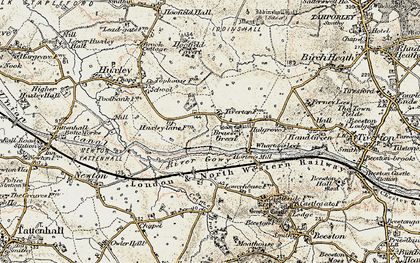 Old map of Brassey Green in 1902-1903