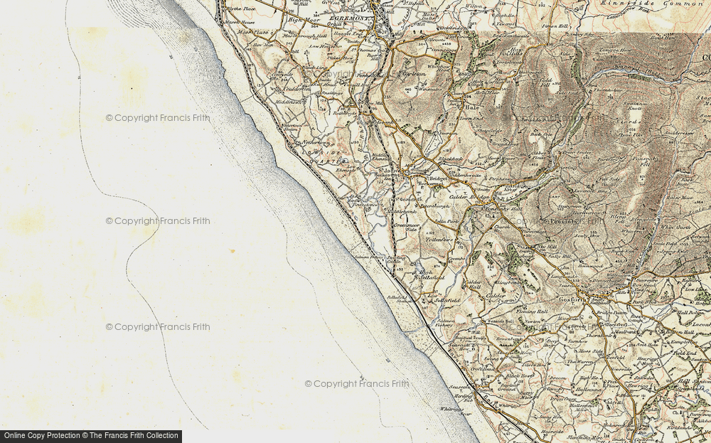 Old Map of Braystones, 1903-1904 in 1903-1904