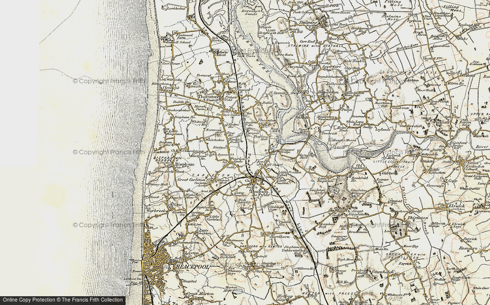 Old Map of Breedy Butts, 1903-1904 in 1903-1904