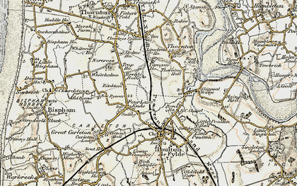 Old map of Breedy Butts in 1903-1904