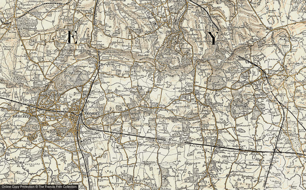 Old Map of Brewer Street, 1898-1902 in 1898-1902