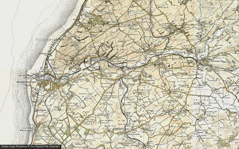 Old Map of Bridgefoot, 1901-1904 in 1901-1904