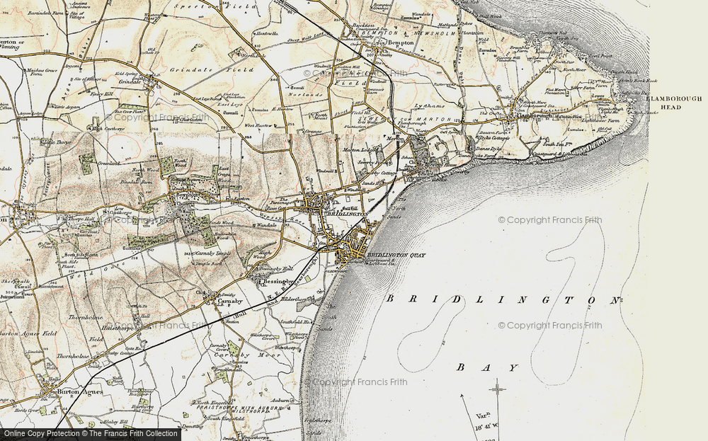 Old Map of Bridlington, 1903-1904 in 1903-1904