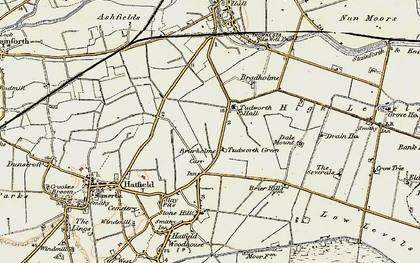 Old map of Brierholme Carr in 1903