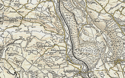 Old map of Brightholmlee in 1903