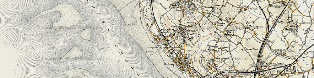 Old map of Brighton le Sands in 1902-1903