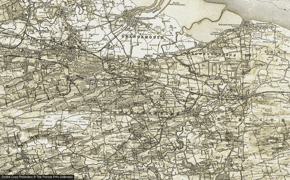 Old Map of Brightons, 1904-1906 in 1904-1906