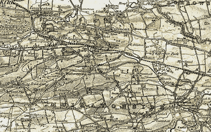 Old map of Brightons in 1904-1906