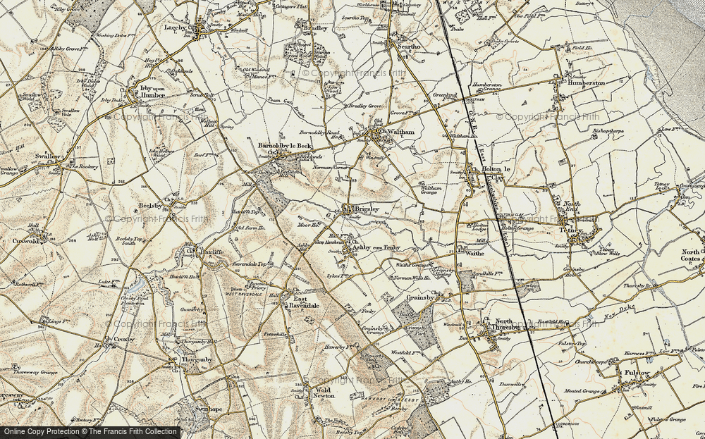 Old Map of Brigsley, 1903-1908 in 1903-1908