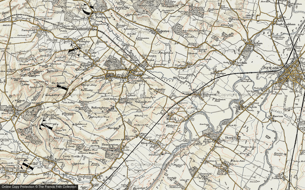 Old Map of Brinkley, 1902-1903 in 1902-1903