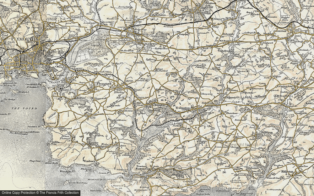 Old Map of Brixton, 1899-1900 in 1899-1900
