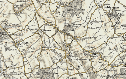 Old map of Broad Oak in 1902