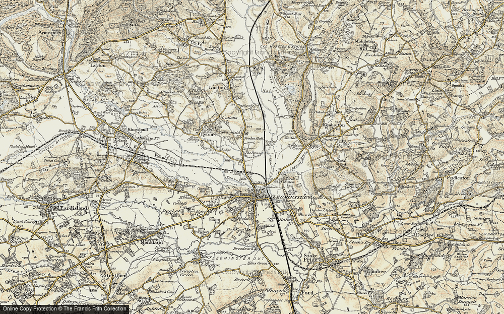 Old Map of Broad, The, 1900-1902 in 1900-1902